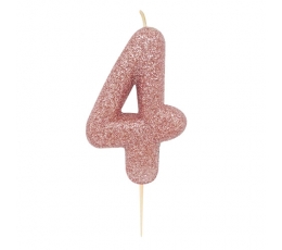  Küünal "4", roosakaskuldne 