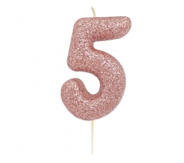  Küünal "5", roosakaskuldne 