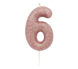  Küünal "6", roosakaskuldne 
