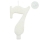  Küünal "7", valge läikiv