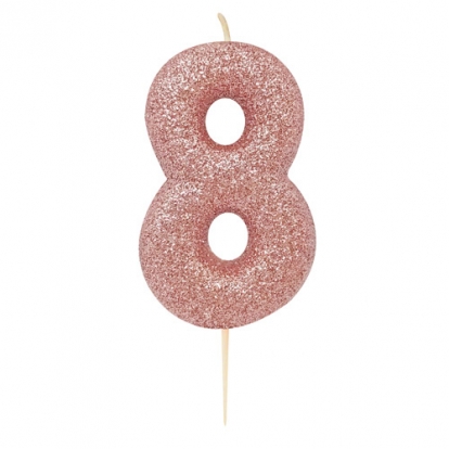 Küünal "8", roosakaskuldne 