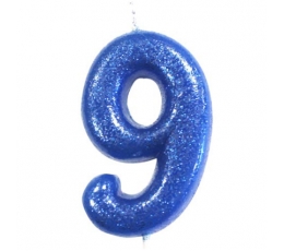  Küünal "9", sinine läikiv