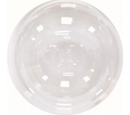 Läbipaistev ümmargune õhupall (65 cm)