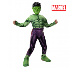 Laste kostüüm-kombinesoon „Hulk” (M) laste