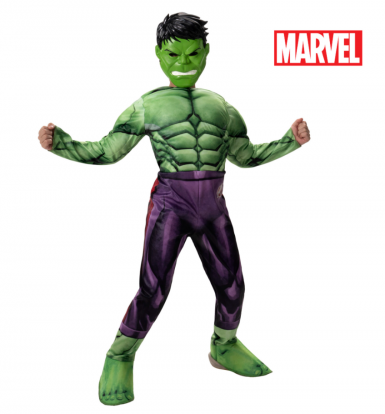 Laste kostüüm-kombinesoon „Hulk” (M) laste