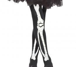 Laste sukkpüksid „Skeleti jalad“ (7-10a)