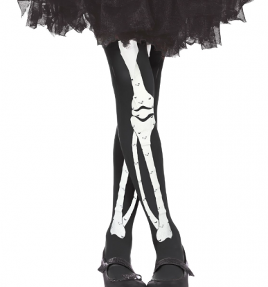 Laste sukkpüksid „Skeleti jalad“ (7-10a)