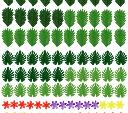 Lauakaunistuste komplekt „Hawaii“ 2