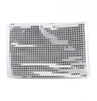 Laudlina "Hõbedane Disco" (139x240 cm)