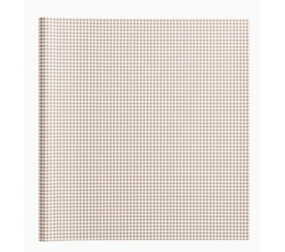 Laudlina, pruunikas ruuduline (120x180 cm)