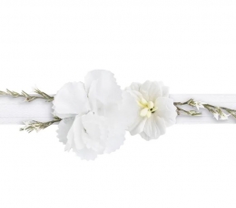 Lillepärg-käevõru, valge 1