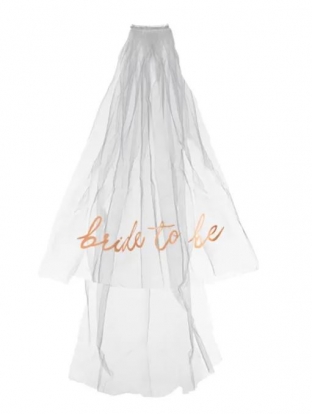 Loor "Bride to be", pikk (63 cm)