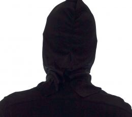 Mask kapuutsiga "Punane Kurat" 3