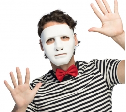Mask „No ID“, valge 1
