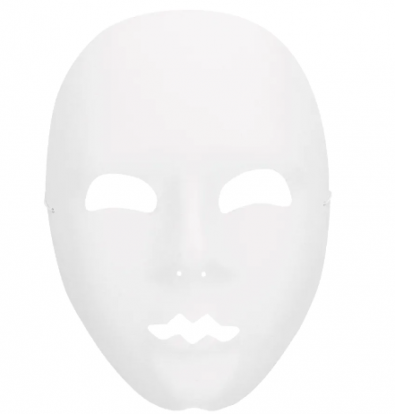 Miimi mask, valge 