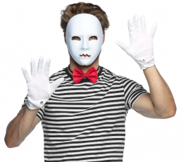Miimi mask, valge  1
