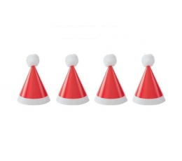 Minimütsid "Jõuluvana" (8 tk.)