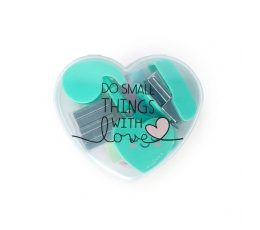 Mini kirjatarvete komplekt "Do small things with Love" (6 tk.)