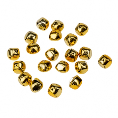 Mini kuljused, kuldsed (20 tk. 1,5 cm)