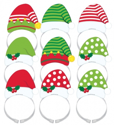 Mütsid "Jõuluvana" (8 tk.)