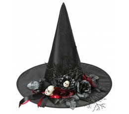  Nõia kübar Halloweeni kaunistustega
