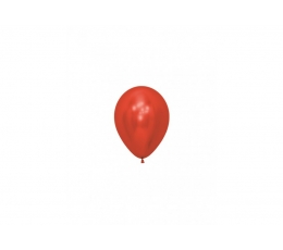  Õhupall, kroomitu punane (12 cm/Sempertex)