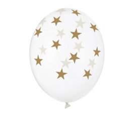 Õhupall "Kuldsed tähed" (30 cm)