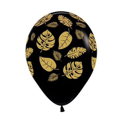  Õhupall "Kuldsed troopilised lehed" (25 tk/ 30 cm)