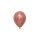 Õhupall kroomitud, roosakas kuldne (12 cm/Sempertex)