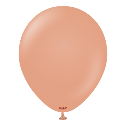 Õhupall, roosa savi (12 cm/Kalisan)