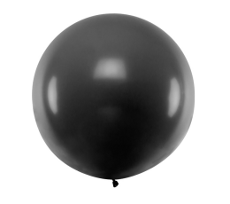 Õhupall, suur-must (1 m/Party Deco)