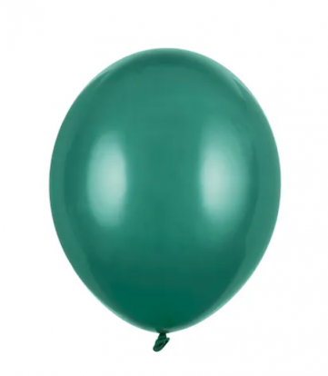 Õhupall, tumeroheline (12 cm/Party Deco)