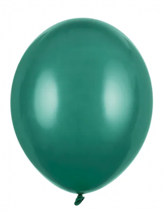 Õhupall, tumeroheline (30 cm/Party Deco)