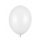 Õhupall, valge pärlmutter (12 cm/Party Deco)