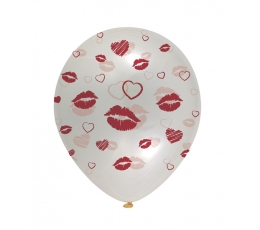 Õhupallid "Suudlused" (10 tk./30 cm)