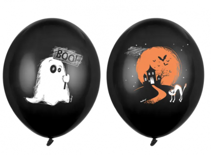 Õhupallide komplekt "Halloween" (6 tk./30 cm)