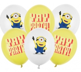 Õhupallidekomplekt „Minions“ (6 tk.)
