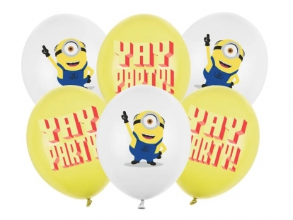 Õhupallidekomplekt „Minions“ (6 tk.)