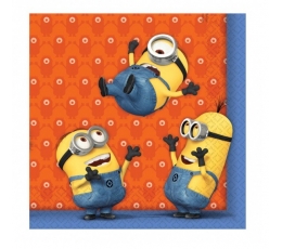  Pabersalvrätikud "Minions" (20 tk./32,7 x 32,7 cm)