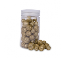 Pallid kaunistused, kuldsed (70 tk./1,2-2 cm)