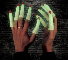 Pimedas helendavad sõrmekatted 2