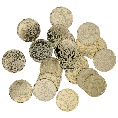 Piraadimündid (72 tk. / 3 cm)