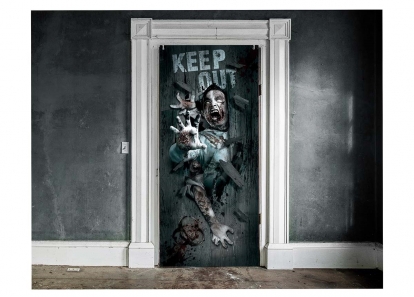 Plakat-dekoratsioon "Keep Out Zombies"