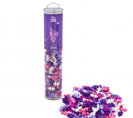 Plus Plus konstruktor, sädelevate värvidega, 240 detaili