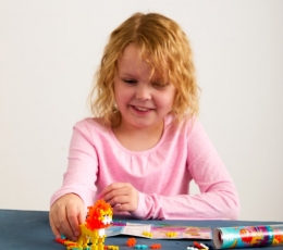 Plus Plus konstruktor, Värviline lõvi, 100 detaili 3