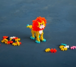 Plus Plus konstruktor, Värviline lõvi, 100 detaili 2