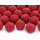 Plüüsist pallid/dekoratsioonid, punane (2 cm/20 tk.)