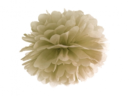 Pom pom pall, kuldne (35 cm)