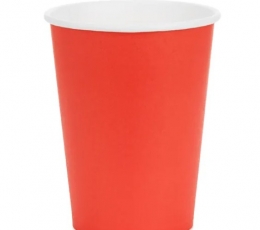 Puodeliai, raudoni (6 vnt./250 ml)