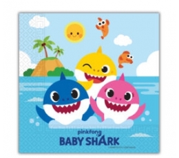 Salvrätikud "Baby Shark" (20 tk.)